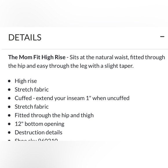 WILLOW & ROOT THE MOM JEAN. BUCKLE EXCLUSIVE - Picture 11 of 11